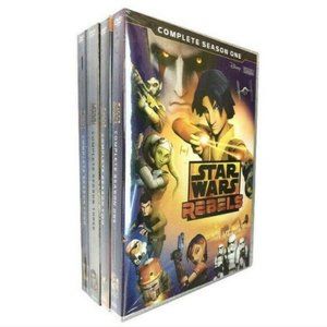 Star Wars: Rebels Complete Animated Series Seasons 1-4 (DVD SET ) New & Sealed